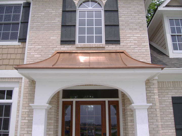 copper roof